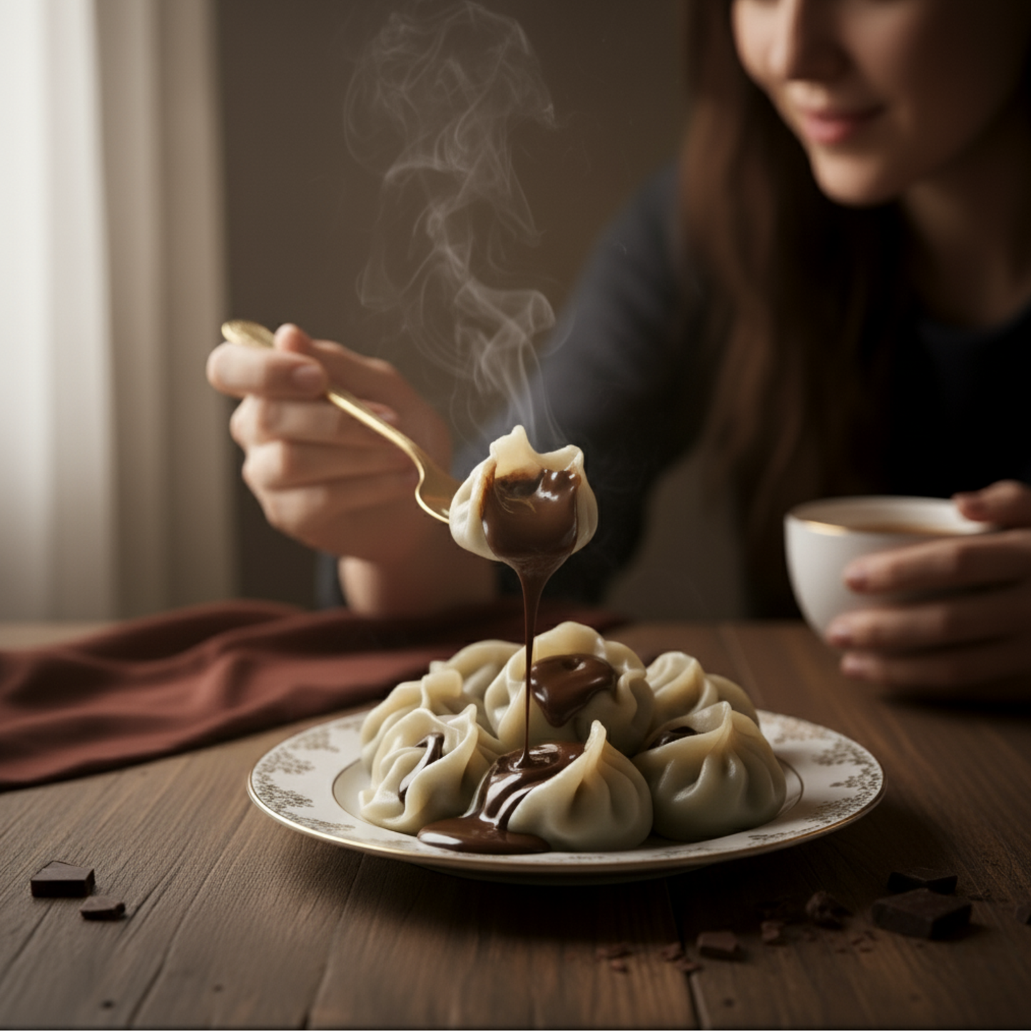 4 Chocolate Dumplings – Dark Chocolate Melt